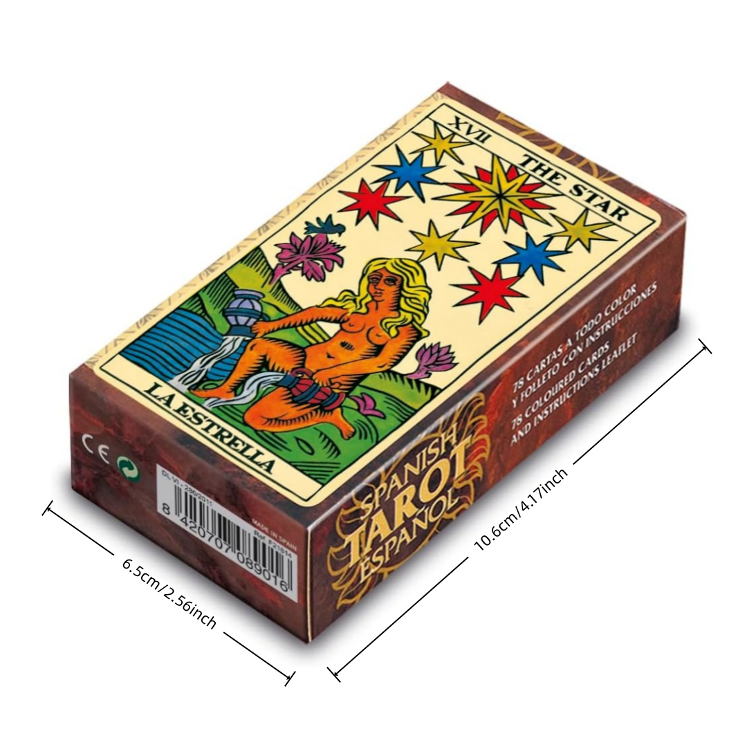 Board Game Of Life - 78 Kartlık Klasik Marsilya Tarot Kartları,
