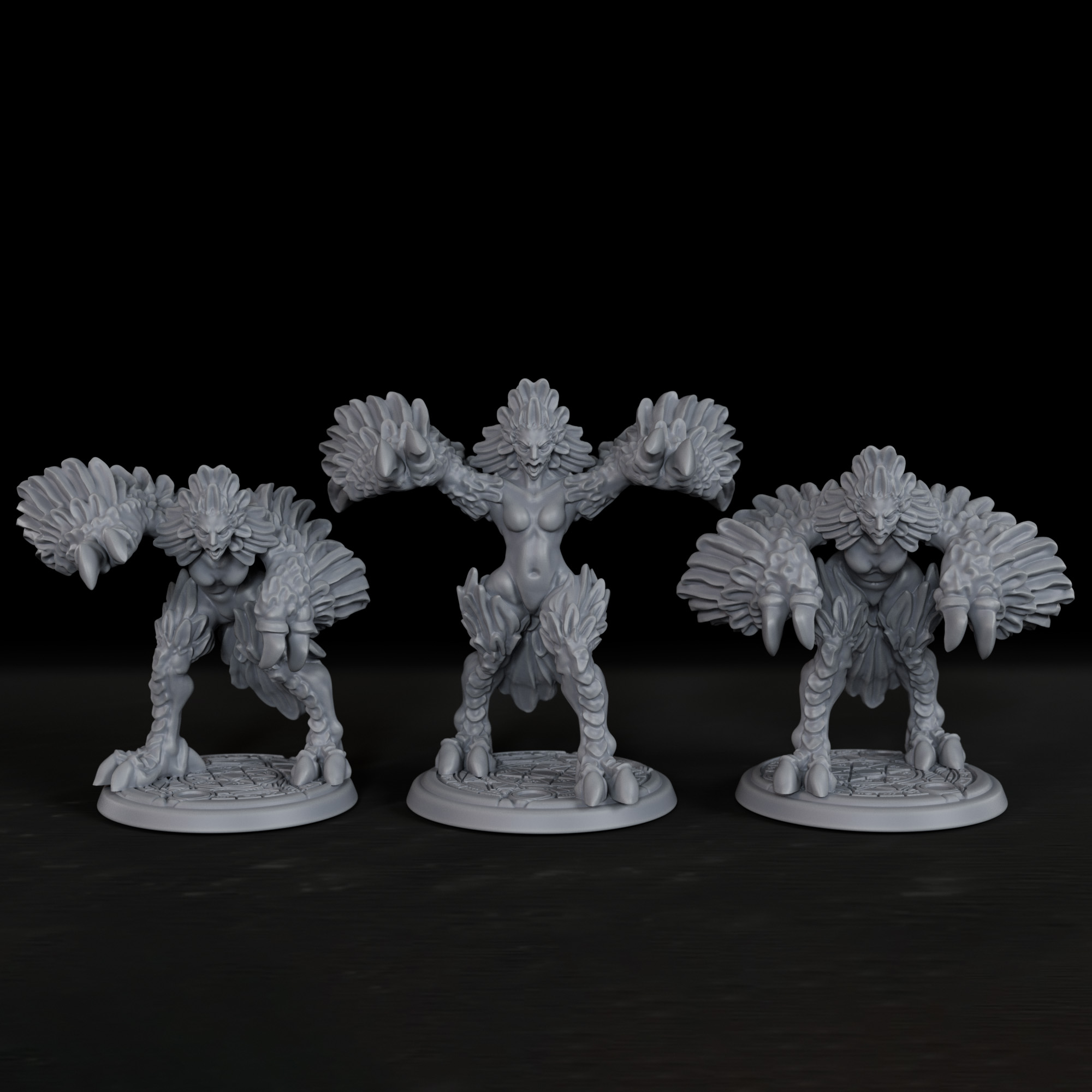RPG Harpies Minyatür Figürü -  - Board Game Live incelemesi ve fiyatı