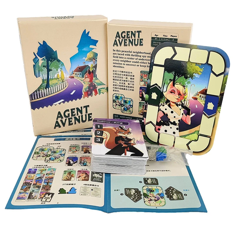 Agent Avenue Masa Oyunu, İngil - Board Game Live incelemesi ve fiyatı